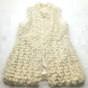 Winter White Faux Fur Vest New W/O Tags